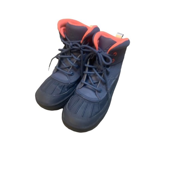 NIKE ACG Girls All Weather Blue & Pink Rubber Sole Waterproof High Top Boot-Sz 2 - Picture 14 of 15